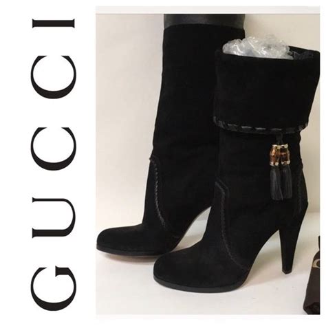 bamboo gucci boots|gucci bamboo best price uk.